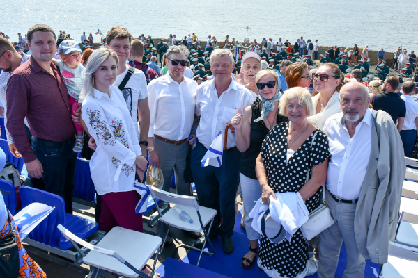 Представители Общественной палаты Санкт‑Петербурга приняли участие в праздновании Дня Военно-морского флота России