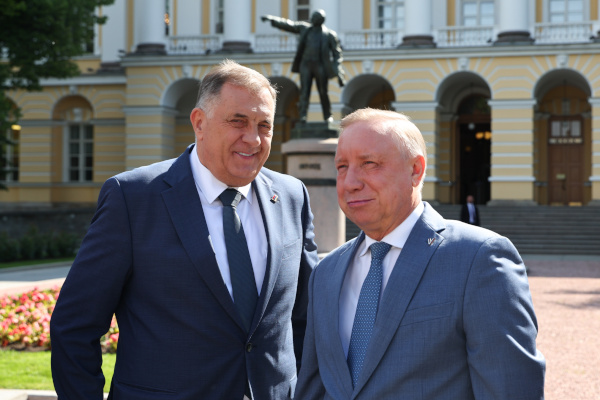 Встреча с президентом Республики Сербской (Босния и Герцеговина) Милорадом Додиком