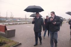 Сквер Гранина в Невском районе почти готов!