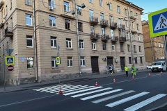 Утверждена программа создания новых нерегулируемых пешеходных переходов на 2024 год