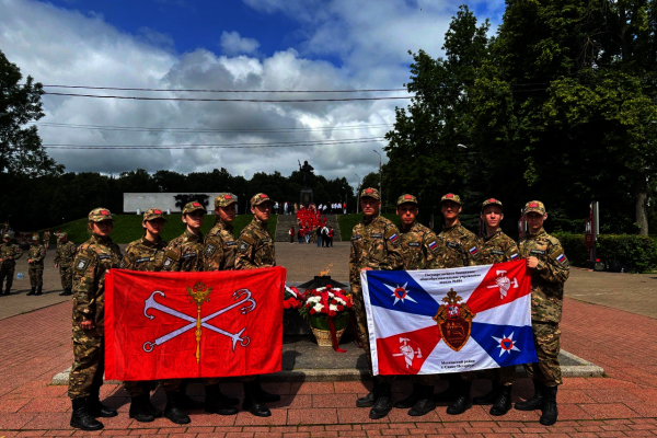 Команда Северной столицы в финале всероссийской военно-патриотической игры «Зарница 2.0»