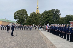 Флаг Всероссийского конкурса педагогических достижений «Мастер года» прибыл в Петербург