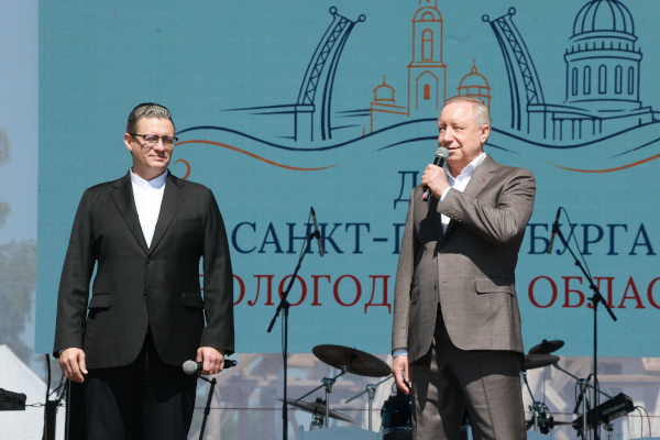 Александр Беглов открыл в Вологде Фестиваль петербургской культуры