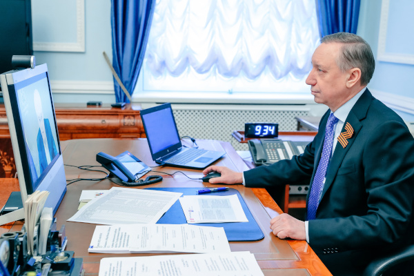 Александр Беглов принял участие в заседании рабочей группы Государственного Совета Российской Федерации по экономическим вопросам и противодействию распространению новой коронавирусной инфекции