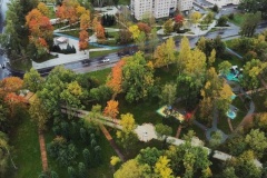 В Красногвардейском районе на берегах Охты появились новые общественные пространства