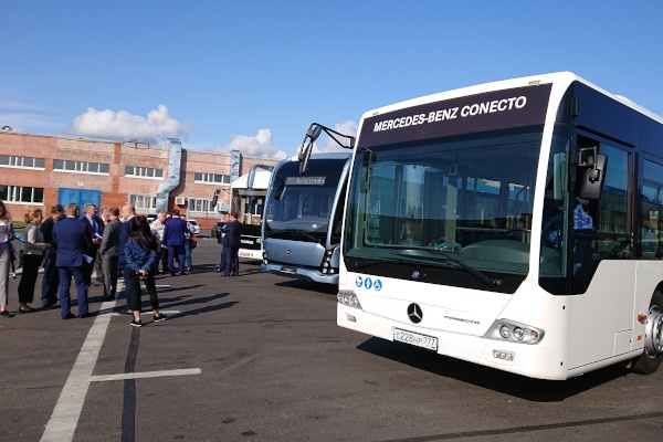 Презентация новых автобусов