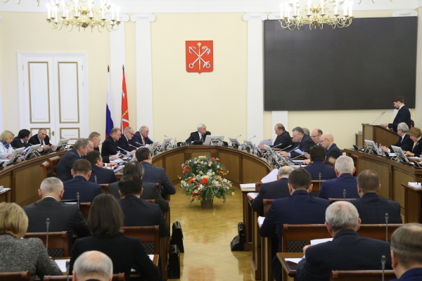 Заседание Правительства Санкт‑Петербурга от 30.01.2018