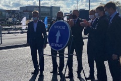 Рабочее движение по Лиговскому путепроводу запущено раньше срока