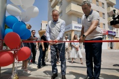 Александр Беглов открыл в Мариуполе целый ряд объектов, возведенных петербургскими строителями