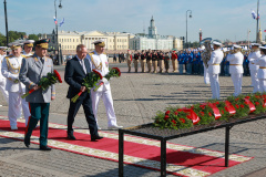 Празднование Дня Военно-Морского Флота в Петербурге