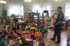 Занятия по пожарной безопасности в детских садах Центрального района