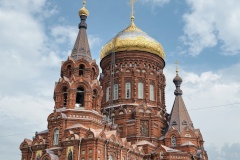 Владимир Омельницкий проверил ход реставрационных работ в Церкви Богоявления на Гутуевском острове