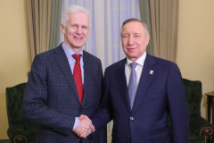 Александр Беглов и Андрей Фурсенко обсудили развитие в Петербурге университетских кампусов мирового уровня