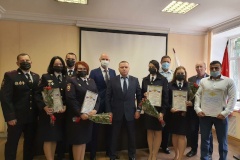 Руководство УМВД поздравило сотрудников патрульно-постовой службы и сотрудников подразделения ИАЗ с Днём образования подразделения