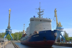 ОСК приступила к доковому ремонту ледокола «Адмирал Макаров»