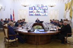 Александр Беглов провел в Смольном заседание Антитеррористической комиссии и Оперативного штаба