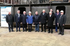 На Северной верфи состоялась закладка траулера «Капитан Геллер» для Группы НОРЕБО