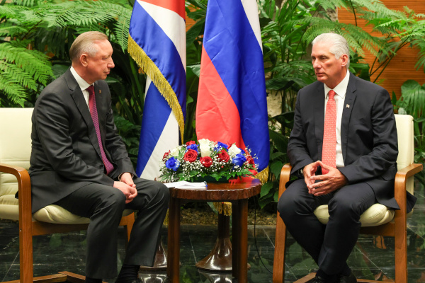 Встреча с Президентом Республики Куба Мигелем Диас-Канелем Бермудесом