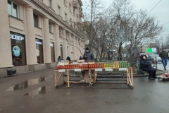 Специалисты Комитета продолжают беспрерывное дежурство в историческом центре города