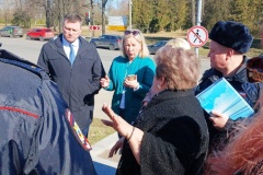 В Петродворцовом районе продолжается подготовка ко Дню Победы