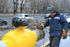 В Калининском районе ведется строительство газопровода