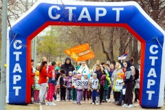 В Невском районе прошел спортивный праздник "Равняемся на Победу!"