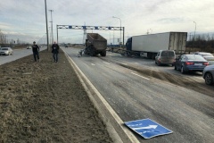 Устранение последствий ДТП с повреждением ТСОДД на Софийской улице