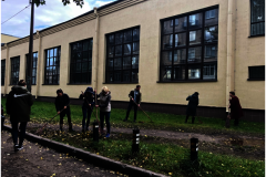 Учреждения физической культуры и спорта принимают активное участие в осеннем месячнике по благоустройству