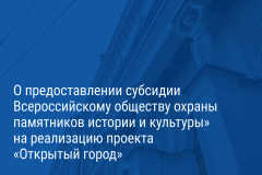 Александр Беглов: Проект петербургского отделения ВООПИК «Открытый город» получит городскую субсидию