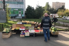 В рамках комплекса работ по борьбе с незаконной уличной торговлей от незаконных прилавков освобождено 30 земельных участков, продолжается контроль территорий у одиннадцати станций метрополитена