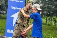 В Невском районе прошли спортивно-профилактические мероприятия в рамках акции «Зарядка со стражами порядка»