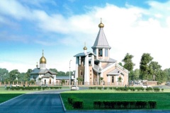 На Кушелевской дороге началось строительство православного приходского комплекса святых благоверных князей Петра и Февронии