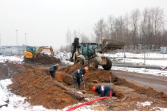 В промышленной зоне «Ржевка» продолжают развивать транспортную инфраструктуру