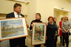 В поликлинике № 39 открылась выставка юных художников