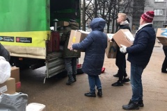 Очередной гуманитарный груз из Кировского района отправился на передовую