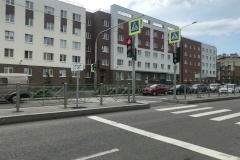 В ЖК «Юнтолово» заработал светофор