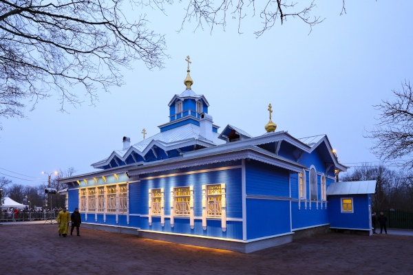 Освящение храма святого благоверного князя Александра Невского в Красном селе