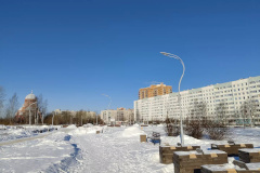 В Муринском парке до конца года появится наружное освещение
