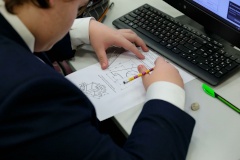 Школьники подтвердили свои знания по профессии «Чертёжник» по проекту «Моя первая профессия»