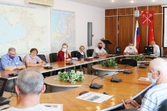 На Общественном совете Кировского района обсудили проект 2-й очереди сквера Петра Семененко