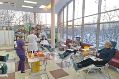 Сегодня в Доме молодежи «Царскосельский» состоялась акция по добровольной сдаче крови