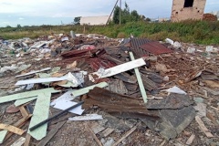 В Шушарах обнаружили свалку