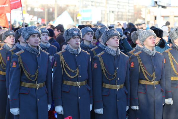 Торжественный митинг, посвященный 26-летию со дня полного вывода Советских войск из Афганистана