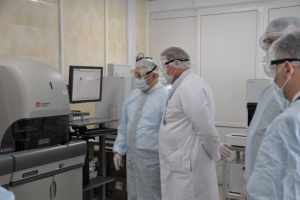 Посещение  вирусологического центра со специализацией COVID-2019 при городской поликлинике №107 Красногвардейского района