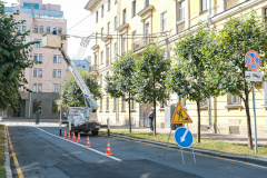 Красноборский переулок получит современную систему освещения