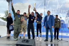 16 августа на стадионе «Петровский» прошло мероприятие «Эстафета Героев. Никто не забыт, ничто не забыто», приуроченное к 80-летию Великой Победы