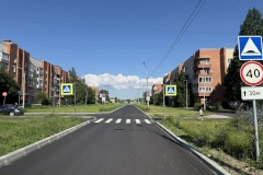 Дорожники завершили ремонт трех улиц на юге Петербурга