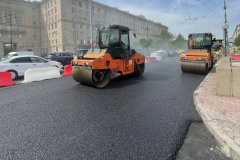 На Московском проспекте продолжается второй этап ремонта дорожного полотна