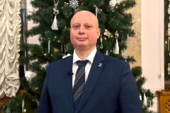 Поздравление временно исполняющего обязанности главы администрации Калининского района с Новым годом