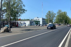 В Выборгском районе отремонтировали Песочное шоссе